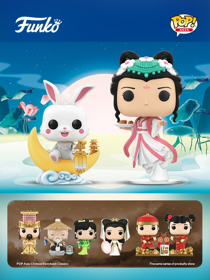 Funko POP! Asia: Chinese Storybook Classics #159+ #196 - Moon Rabbit ...