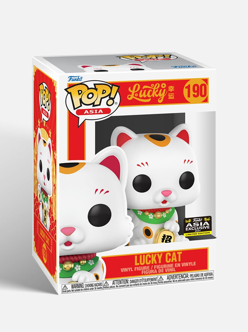 Funko POP! Asia Exclusive 2023: Lucky #190 - Lucky Cat Limited Edition in box