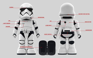 Star Wars First Order Stormtrooper Robot With App – More