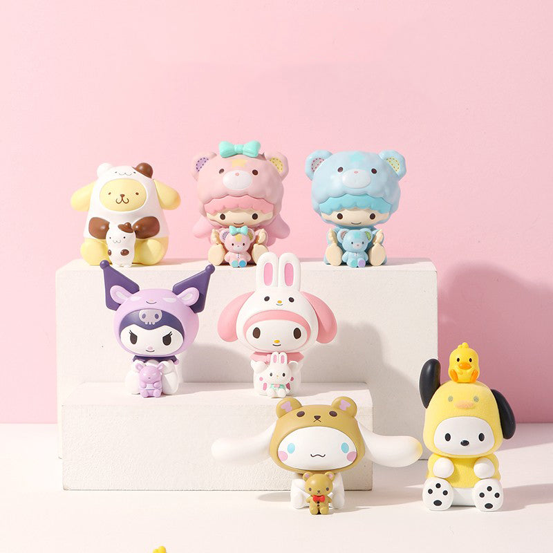 Sanrio Characters Riding Family Happy Trip Blind Box Series by Sanrio x Miniso Single Blind Box