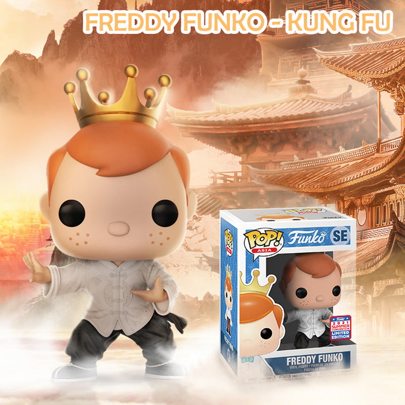 [Funko] POP Asia Freddy Funko (Kung Fu) & Wusong - Box Set (2) China Exclusive (2021) [Limited Edition]