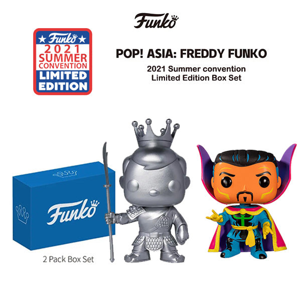 [Funko] POP Asia Funko as Guan Yu - Freddy Box Set (2pack)
